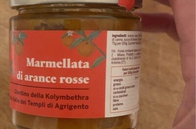 Marmellata Di Arance Rosse