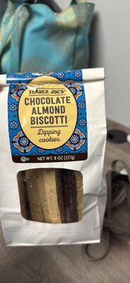 Chocolate Almond Biscotti Dipping Cookies