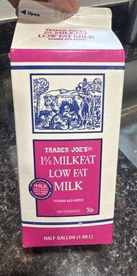 1%milk Fat Low Fat Milk