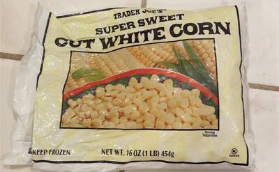 Sweet Super Cut White Corn