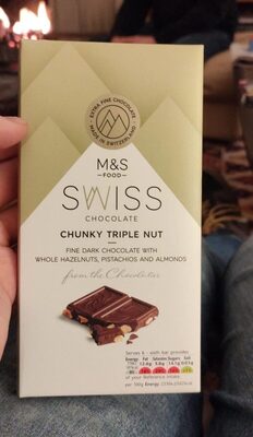 Swiss Chocolate - Chunky Triple Nut