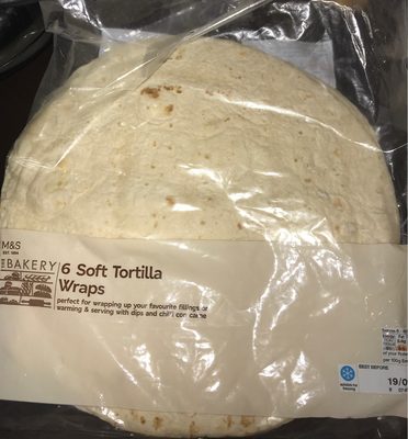 8 Tortilla Wraps
