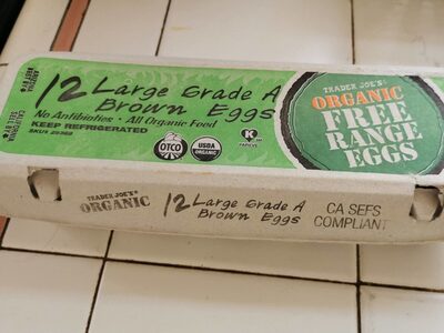 Organic Free Range Eggs