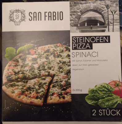 Steinofenpizza Spinacu