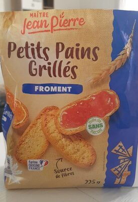 Petits Pains Grillés Froment