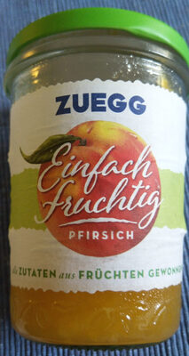 Pfirsich Fruchtaufstrich