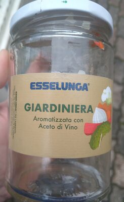 Giardiniera Aromatizzata Con Aceto Di Vino
