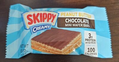 Peanut Butter Chocolate Mini Wafer Bars