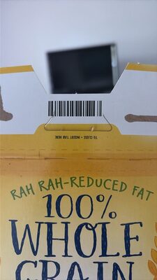 Rah Rah-reduced Fat 100% Whole Grain