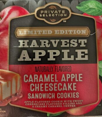 Harvest Apple Caramel Apple Cheesecake Sandwich Cookies