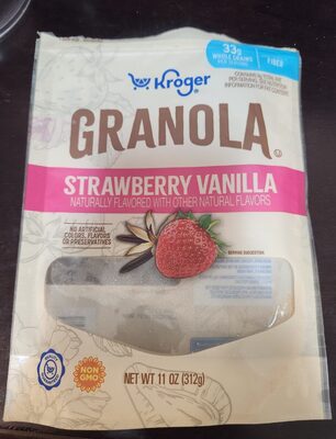 Strawberry Vanilla Granola