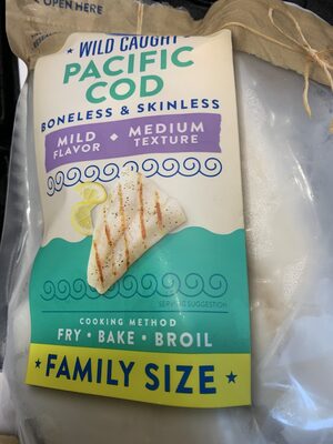 Pacific Cod Boneless & Skinless