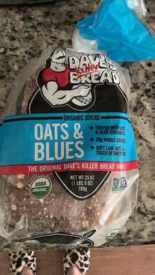 Dave's Killer Bread, Blues Bread, Cornmeal Crust
