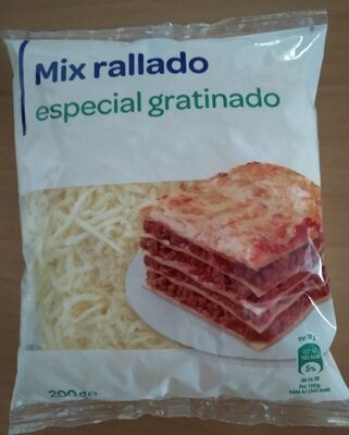Mix Rallado Especial Gratinado