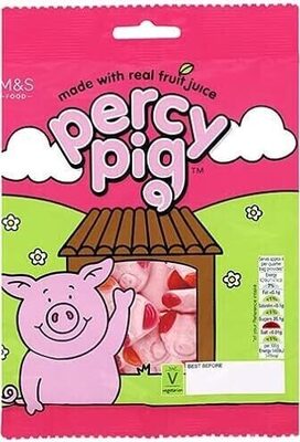Percy Pig Soft Fruit Flavour Gums Made With Fruit Juice