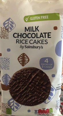 Milk Chocolate Rice Cakes