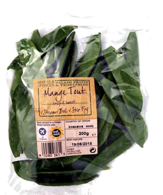 Trimmed Mangetout