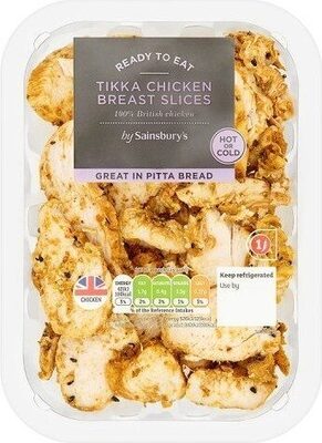 Tikka Chicken Breast Slices