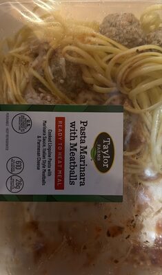Pasta Marinara With Meatballs