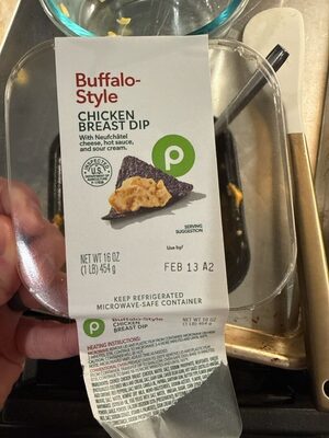 Buffalo-style Chicken Breast Dip