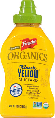 Organic Classic Yellow Mustard