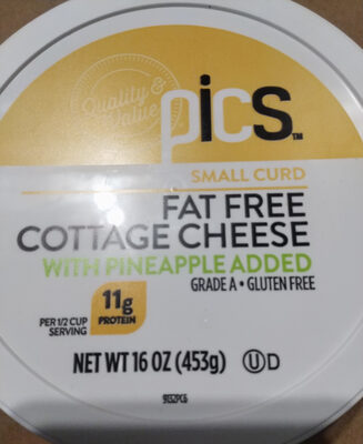 Fat Free Cottage Cheese With Pineapple