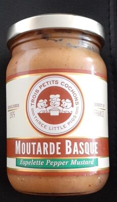 Moutarde Basque Espelette Pepper Mustard