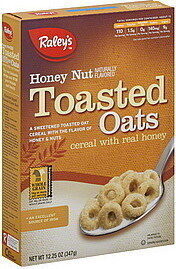 Honey Nut Toasted Oats, A Sweetened Toasted Oat