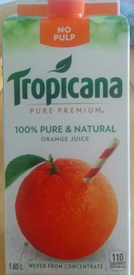 Jus D'orange À 100%