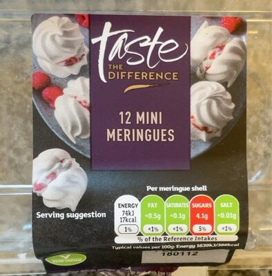 12 Mini Meringues