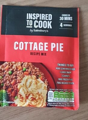 Cottage Pie Recipe Mix