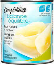 Pear Halves In Pear Juice From Concentrate