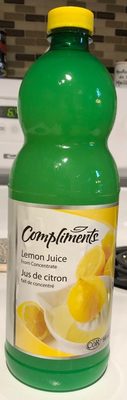 Jus De Citron Fait De Concentré