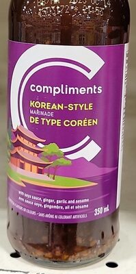Compliments Korean Marinade