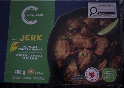Jerk Boneless Chicken Thighs