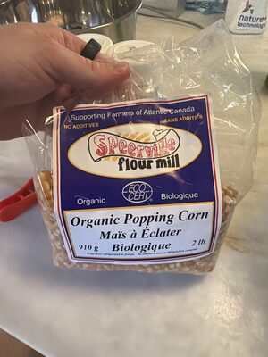 Organic Popping Corn