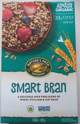 Smart Bran - A Delicious High Fibre Blend Of Wheat, Psyllium, And Oat Bran