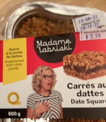 Carré Aux Dattes