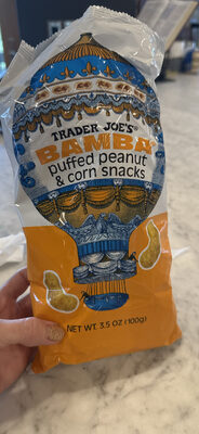 Puffed Peanut & Corn Snacks
