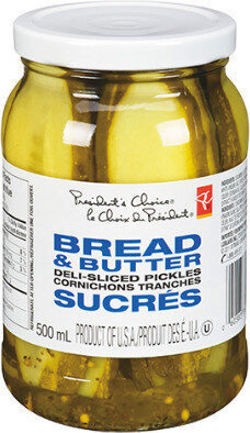 Bread & Butter Deli-sliced Pickles