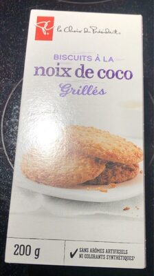 Biscuits Noix De Coco Grillés