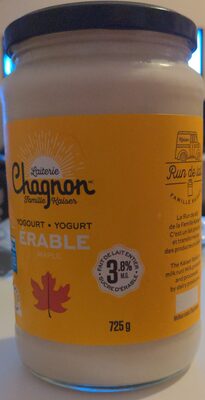 Yogourt Érable