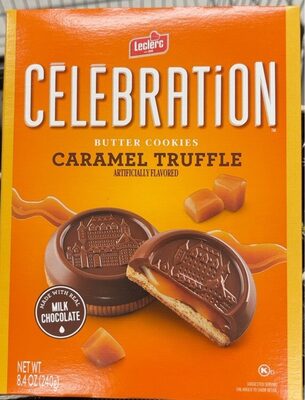 Butter Cookies Caramel Truffle With Real Milk Chocolate