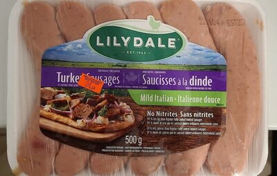 Lilydale Mild Itialian Turkey Sausage