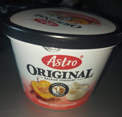 Original Balkan Yogourt, Baked Apple Cinnamon