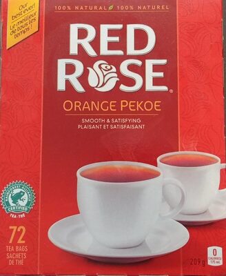Red Rose Orange Pekoe Tea
