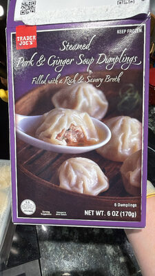 Steamed Pork & Ginger Soup Dumplings