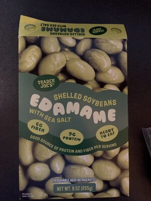 Shelled Soybeans Edamame With Sea Salt