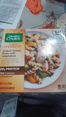 Grilled Chicken Pesto With Vegetables