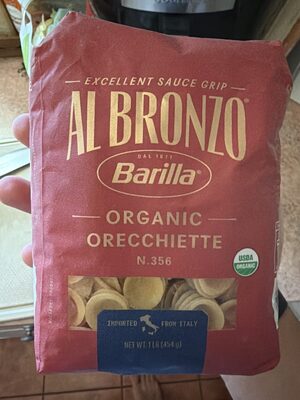 Orecchiette Organic N.356 Al Bronzo